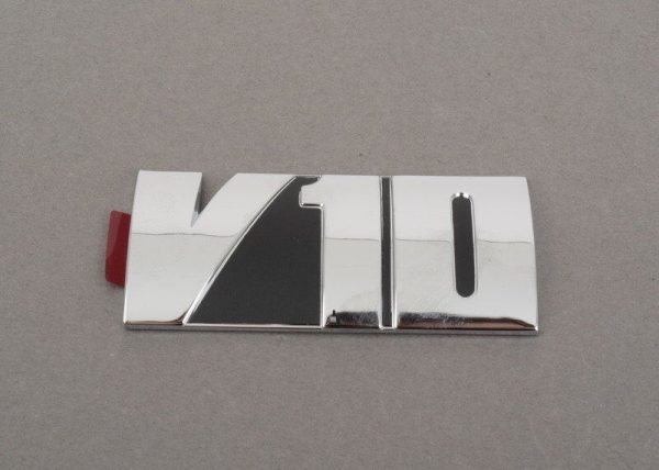 BMW NEW GENUINE E60 E61 E63 E64 M5 M6 V10 ENGINE VALVE COVER EMBLEM STICKER 11617834686 - Image 3