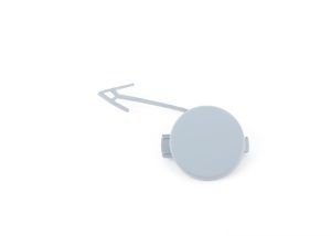 NEW GENUINE PORSCHE 997 04-12 REAR BUMPER TOW HOOK EYE COVER CAP PRIMED 99750580300G2X