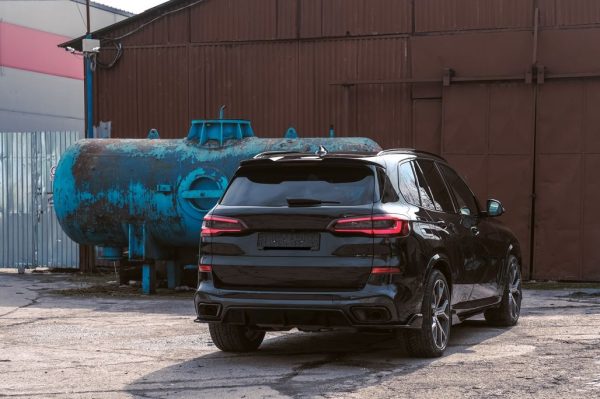X5M Competition Look Black Gloss Rear Roof Door Spoiler Wing For BMW X5 G05 - Image 12