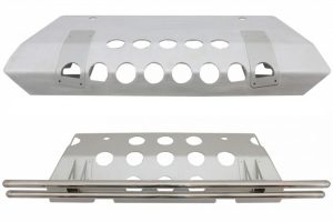 Skid Plates Under Run Protection Guard suitable for Mercedes G-Class W463 (1989-2018) 4X4 Design