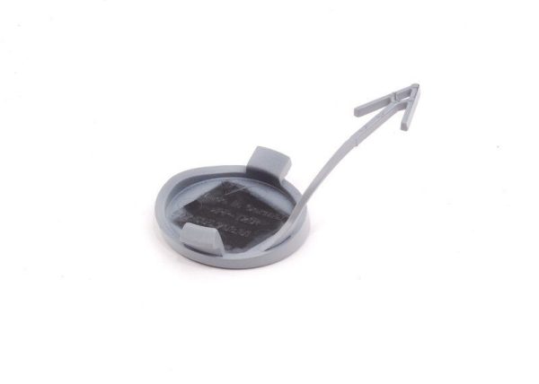 NEW GENUINE PORSCHE 997 TURBO 07-10 FRONT BUMPER TOW HOOK EYE COVER CAP PRIMED 99750570301G2X - Image 3