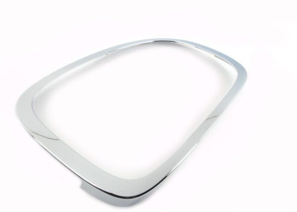 NEW GENUINE MINI F55 F56 F57 REAR TAIL LIGHT CHROME TRIM RING LEFT N/S 63218495331 - Image 5