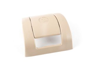 NEW GENUINE BMW 5 F10 SALOON REAR SEAT DAKOTA OYSTER INNER ISOFIX MOUNT COVER 52207247227