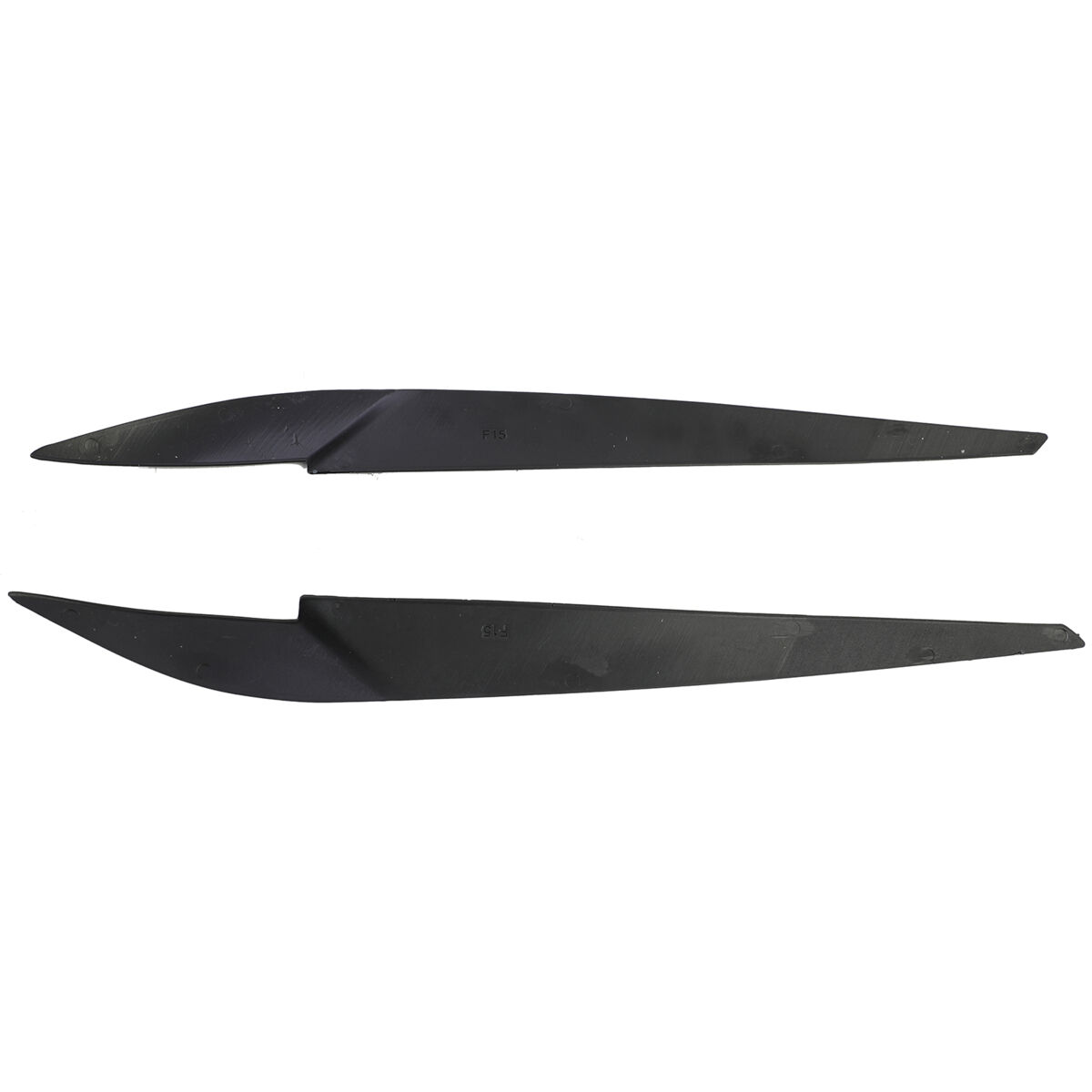 Headlight covers eyebrows black gloss for BMW X5 F15 2013-2018 - Image 8