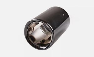 NEW GENUINE BMW M2 F87 LCI BLACK CHROME EXHAUST TAIL PIPE TRIM 18308047194
