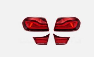 GENUINE BMW F32 F33 F36 F83 LCI LED REAR EURO TAIL LIGHTS RETROFIT BLACK LINE