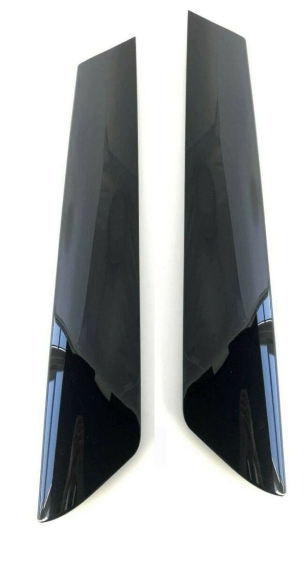 MINI NEW GENUINE COOPER R50 R52 R53 A PILLAR MOLDING BLACK TRIM COVER SET KIT 51137128157 + 51137128158