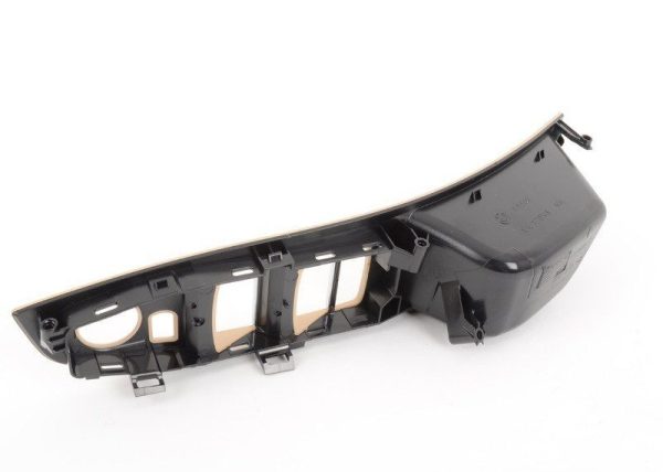 BMW NEW GENUINE 5 SERIES F10 F11 INTERIOR DOOR HANDLE LEFT BEIGE LHD 51417225867 - Image 4