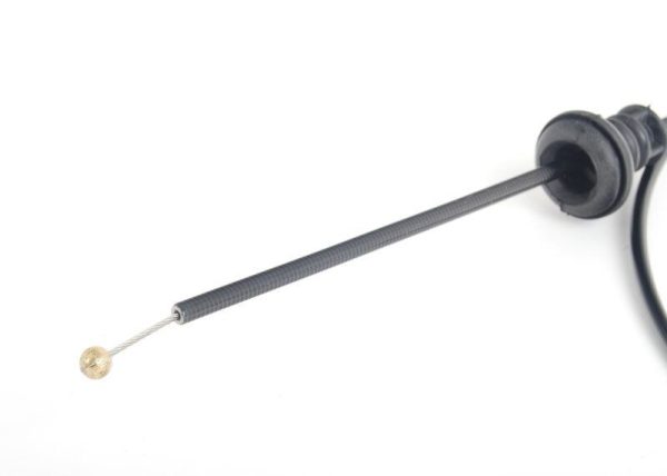 NEW GENUINE AUDI A8 2004-2010 REAR BLACK BONNET RELEASE CABLE 1170MM 4E0823543A - Image 2