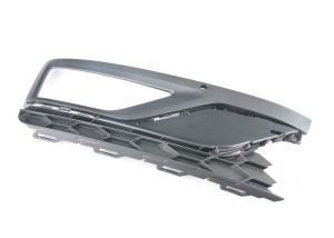 NEW GENUINE VW GOLF MK7 ALLTRACK FRONT BUMPER RIGHT LOWER GRILLE BLACK 5G0853666K9B9