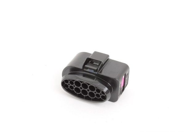 NEW GENUINE AUDI VOLKSWAGEN SEAT HEADLIGHT WIRING 14PIN CONNECTOR PLUG 3C0973737 - Image 2