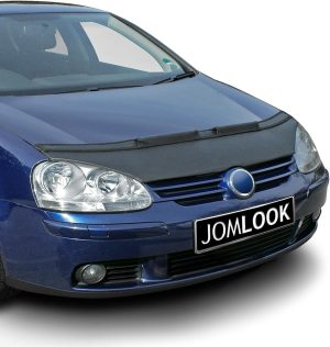 Impact Mask Protection, Synthetic Leather, Color Black for Volkswagen Golf 5