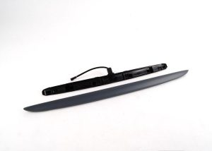 Genuine BMW E46 Coupe Trunk lid handle grip. With key button and license plate lighting
