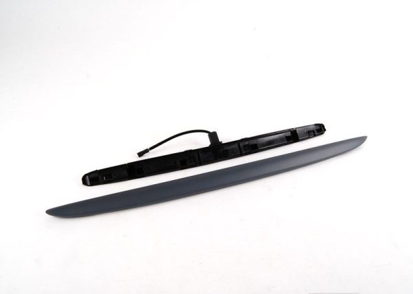 Genuine BMW E46 Coupe Trunk lid handle grip. With key button and license plate lighting