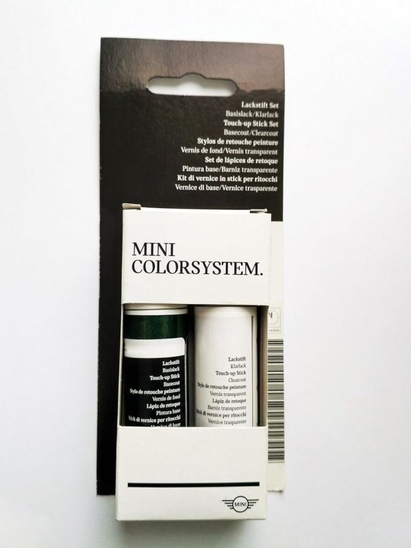 MINI Genuine Touch-Up Paint Set Pepper White 850 - Image 4