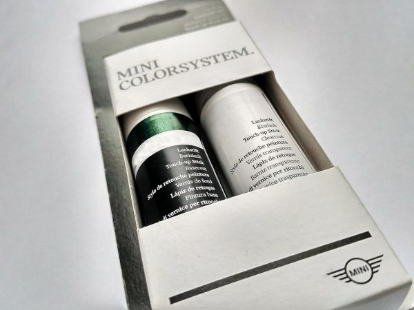 MINI Genuine Touch-Up Paint Set Pepper White 850
