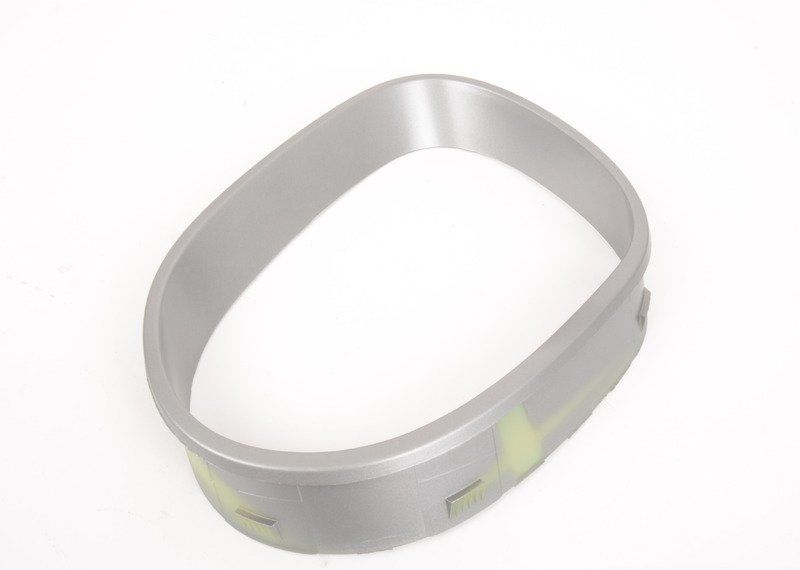 NEW GENUINE PORSCHE CAYENNE 07-10 REAR TAILPIPE TITANIUM SURROUND TRIM LEFT N/S 95550583701U90