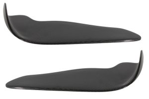 Universal Front Bumper Lip Spoiler Add On Extension Splitters Real Carbon