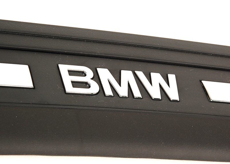 NEW GENUINE BMW 5 SERIES E39 FRONT DOOR SILL COVER BLACK RIGHT O/S - Image 2