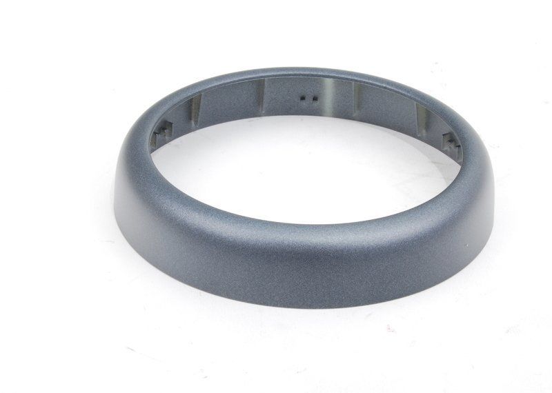 MINI NEW GENUINE R52 R50 R53 SHIFTER BOOT TRIM RING ANTHRACITE BLACK 51167052161