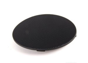 BMW NEW GENUINE E46 3 95-05 O/S RIGHT FRONT DOOR BLACK SPEAKER COVER 51418213912