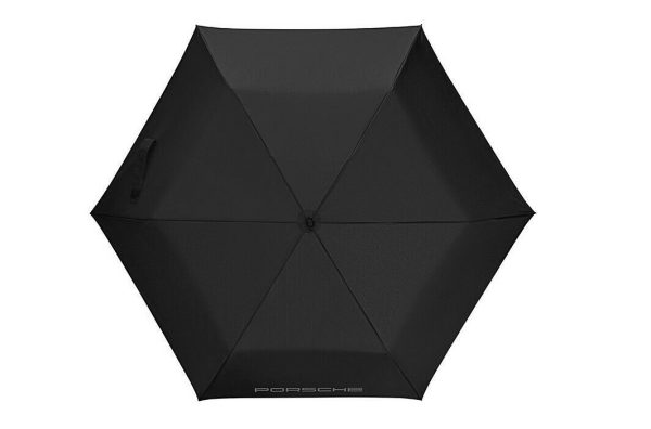 NEW GENUINE PORSCHE DRIVERS SELECTION BLACK SIDE POCKET UMBRELLA - Image 2