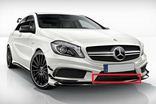 NEW GENUINE MERCEDES BENZ MB A CLASS W176 A45 AMG FRONT BUMPER SPOILER TRIM A1768853025