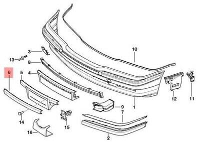NEW GENUINE BMW 7 SERIES FRONT BUMPER STRIP NUMBER PLATE DELETE 51118150492 - Image 2
