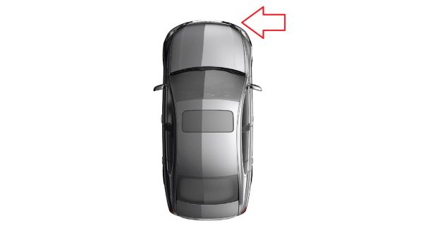 NEW GENUINE AUDI A3 09-13 O/S RIGHT BUMPER FOG LIGHT CHROME GRILL 8P0807682K T94 - Image 2
