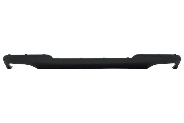 550i Conversion Diffuser Addon + Tail pipes Black For BMW F10 / F11 M Sport - Image 4