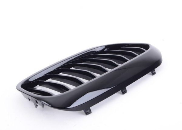 NEW GENUINE BMW 5 SERIES G30 G31 M PERFORMANCE FRONT KIDNEY GRILL BLACK RIGHT OS 51712430994 / 51719626586 - Image 3