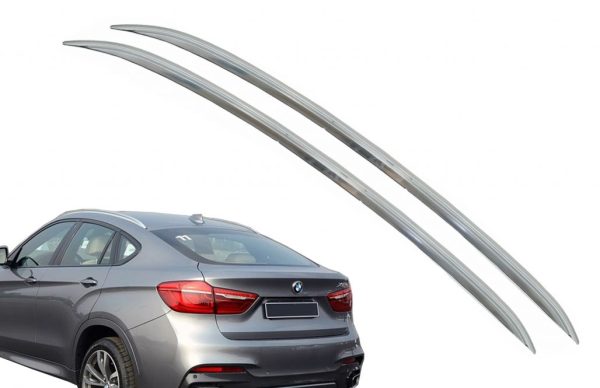 Decorative Roof Rails suitable for BMW X6 F16 (2015-2019) Aluminium - Image 9