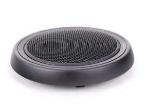 MINI NEW COUPE CONVERTIBLE INTERIOR COVER FOR BASS LOUDSPEAKER BLACK 51412753066