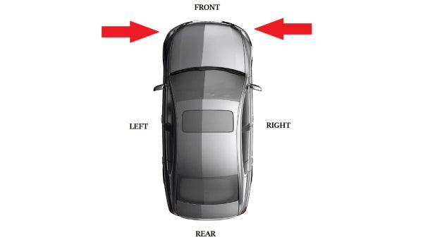AUDI GENUINE A4 B8 ALLROAD 10-15 BUMPER N/S LEFT O/S LEFT FOG LIGHT GRILL SET - Image 2