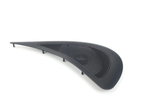NEW GENUINE MINI COOPER R56 REAR SPEAKER GRILLE COVER BLACK LEFT N/S 51432754987