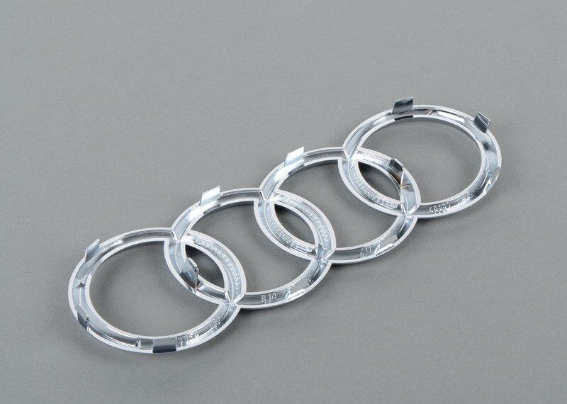 NEW GENUINE AUDI TT 11-14 RS3 11-13 FRONT GRILL AUDI EMBLEM CHROME 8J0853605 - Image 3