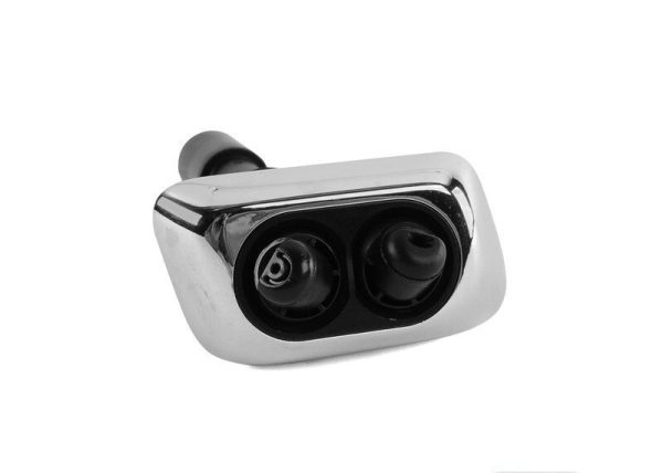 NEW GENUINE BMW 7' E38 FRONT HEADLIGHT WASHER JET CHROME LEFT N/S 61678352895 - Image 4
