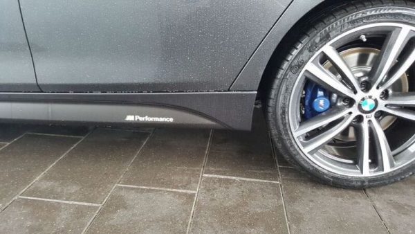 Side Decals Sticker Vinyl Dark Grey suitable for BMW 3 Series F30 F31 (2011-Up) M-Performance Design - Image 9