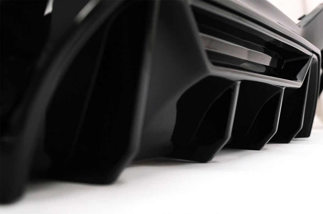 Rear Bumper Spoiler Valance Diffuser Twin Outlet Single suitable for BMW 1 Series F20 F21 LCI (2015-2019) Piano Black Competition Design - Image 8