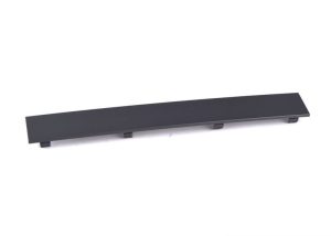 NEW GENUINE AUDI A4 16-18 FRONT LICENSE PLATE BRACKET DARK FILLER 8W0807287BRU6