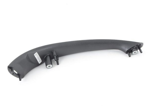 BMW NEW GENUINE E81 E82 E87 E88 FRONT DOOR INSIDE HANDLE MOLDING BLACK RIGHT O/S 51416975352