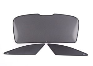 NEW GENUINE AUDI A4 S4 RS4 AVANT 09-15 REAR WINDOW SUN PROTECTION THREE PART SET 8K9064160