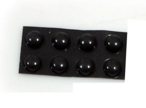 8x NEW GENUINE BMW WINDSHIELD GLASS RUBBER SPACER 11.1mm SET 51311925433