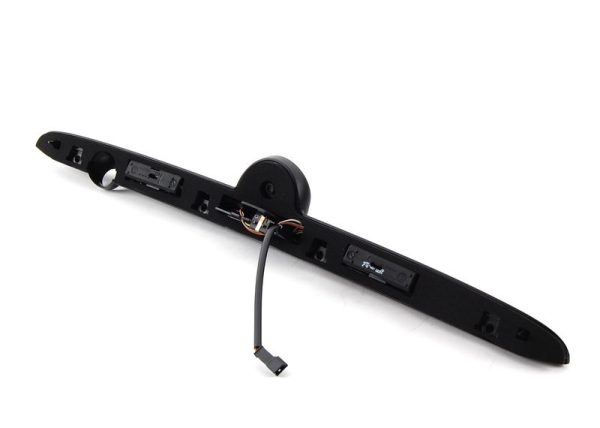 Genuine BMW E46 Cabrio/ Convertible Trunk lid handle grip. With key button and license plate lighting - Image 3
