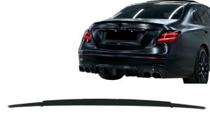 Trunk Spoiler suitable for Mercedes E-Class W213 (2016-2019) Piano Black