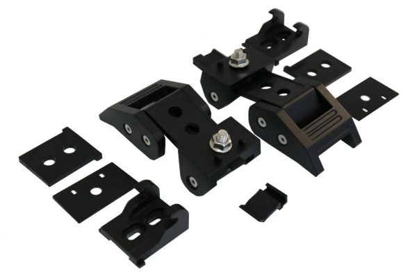 Hood Catches Lock Kit suitable for Jeep Wrangler JK JL (2007-2018) Satin Black Finish - Image 5