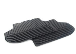NEW GENUINE BMW 5 SERIES F10 F11 TAILORED RUBBER CAR MATS REAR 51472346785