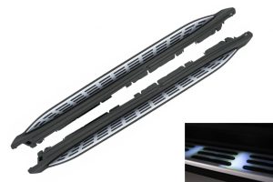 Running Boards Side Steps suitable for Mercedes GLS SUV X167 (2020-up) with LED Courtesy Light