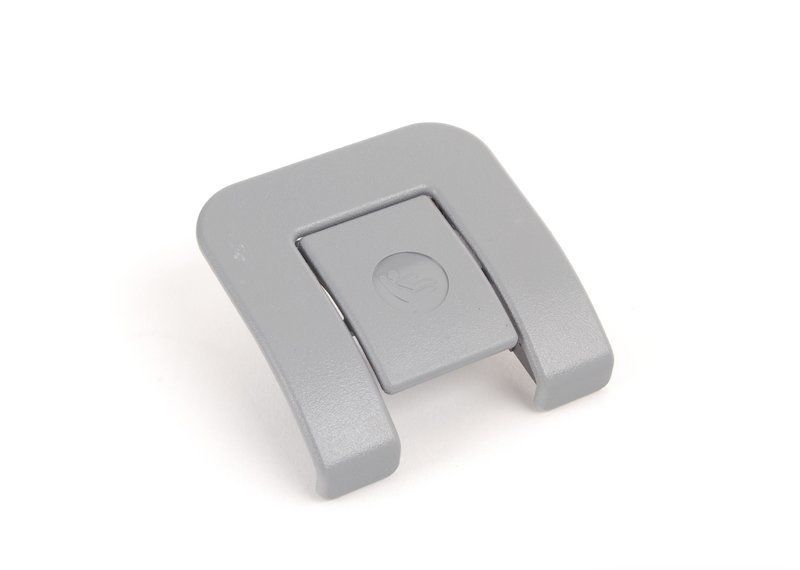 BMW NEW GENUINE 3 E46 TOURING 98-05 REAR SEAT GREY ISOFIX MOUNT COVER 52207008491