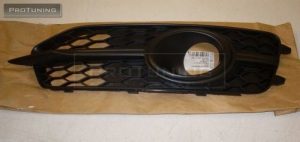 OE S6 4G C7 2011-2015 Front left bumper grill mesh Black